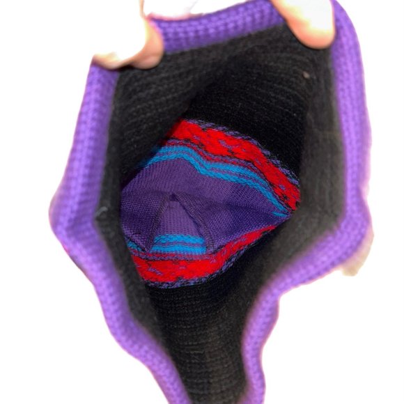 Ski Tops vintage NEW NWT purple Fair Isle Classic Ski knit hat small - Picture 4 of 4